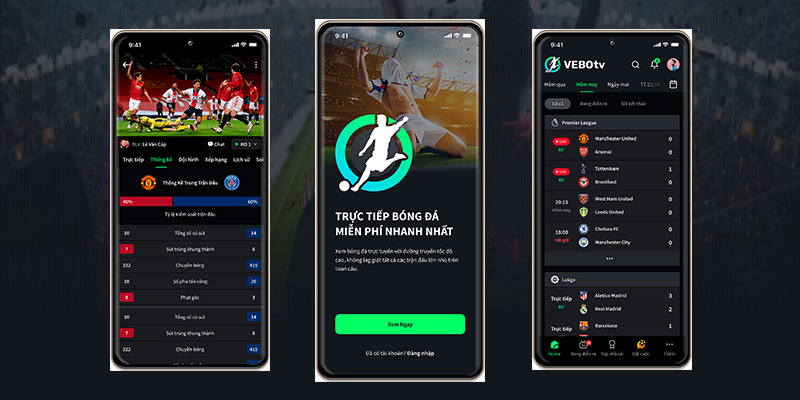 Tải app xem bóng đá của Vebotv